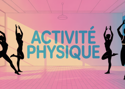 Scene activite physique silhouettes maison