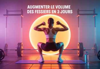 Silhouette sportive squat augmentation fessiers rapide
