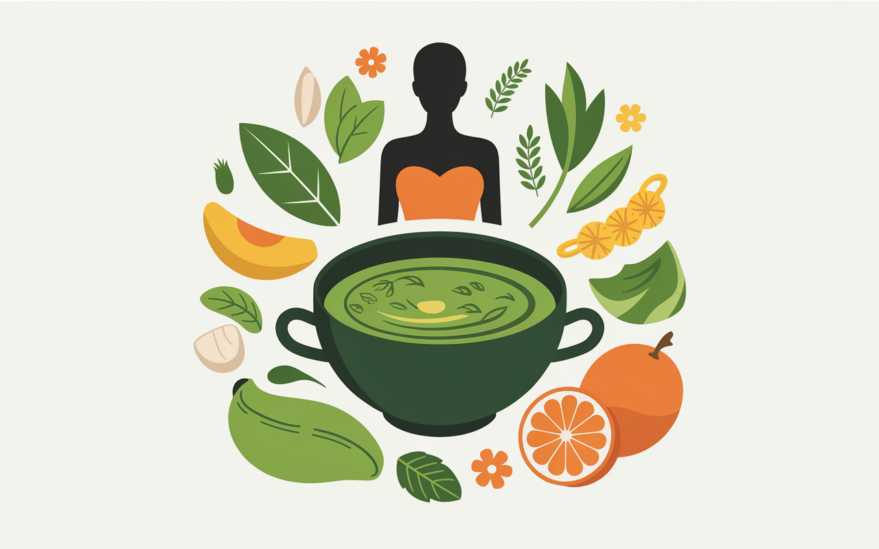 Soupe ventre plat fibres bénéfices digestifs