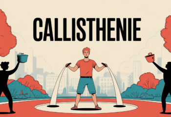 callisthenie personnage pompes parc silhouettes