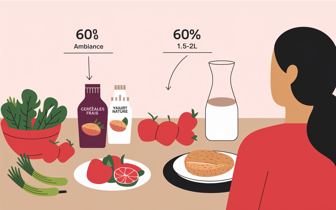 aliments hydratation conseils nutritionnels affiner les cuisses