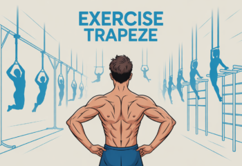 illustration haut du dos muscle posture exercices trapeze