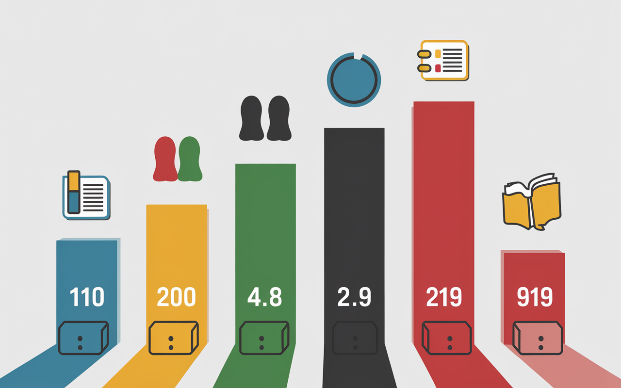 image classement livre musculation, tableau, haltères