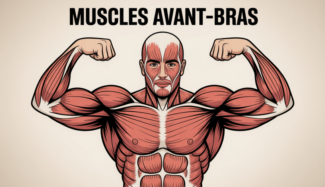 vue stylisee muscles avant-bras