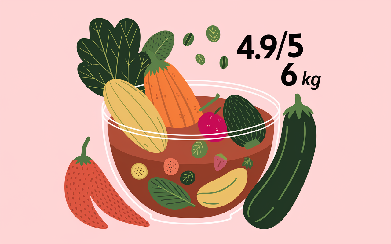 Bol soupe ventre plat légumes résultats minceur