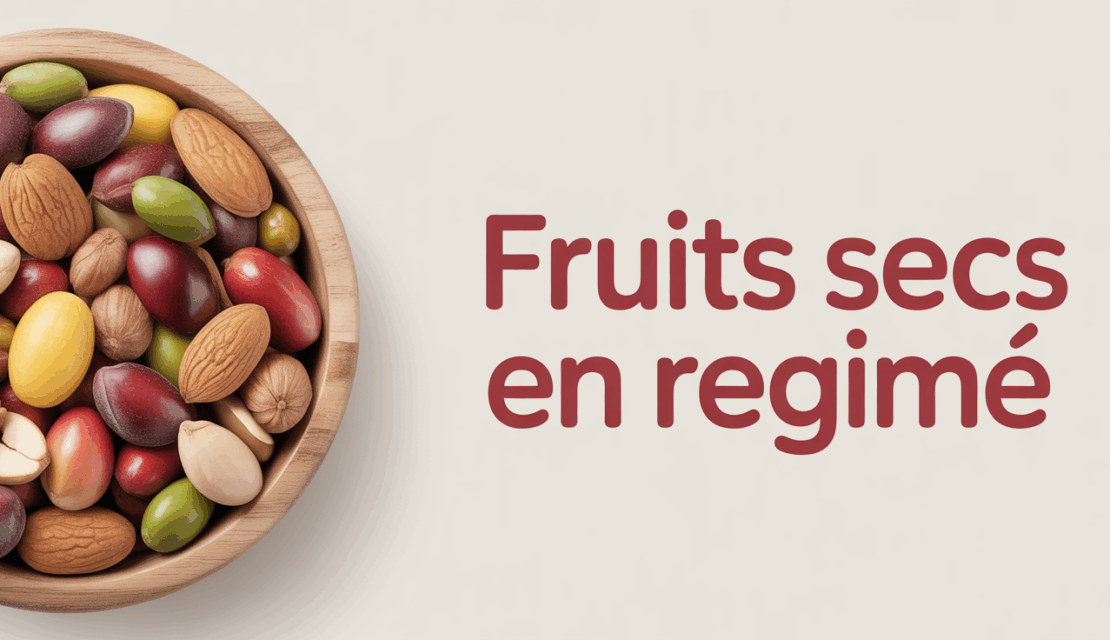 bol de fruits secs regime appetissant