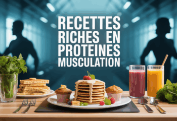 table sportive avec recettes proteines musculation
