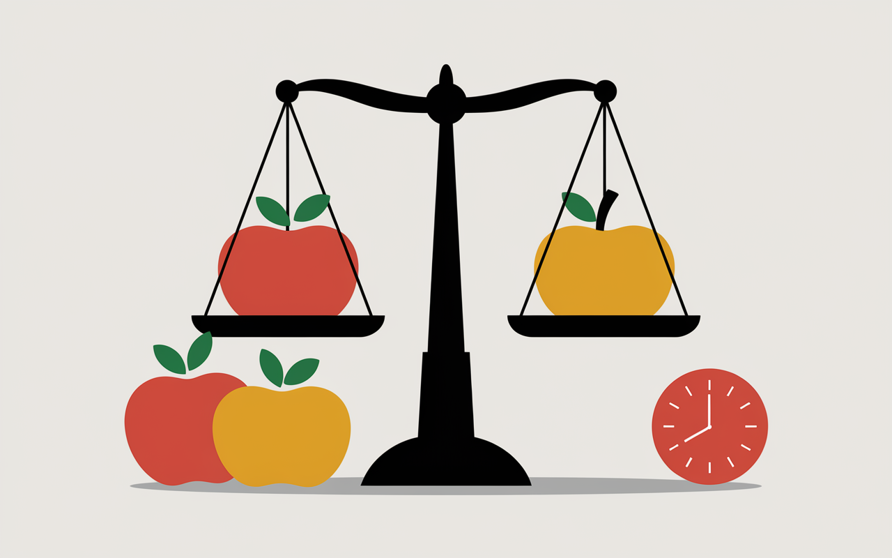 regime pomme balance 10 kilos avec pommes