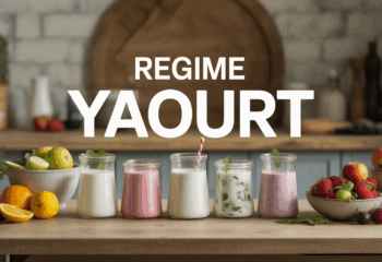assortiment yaourts fruits céréales regime yaourt