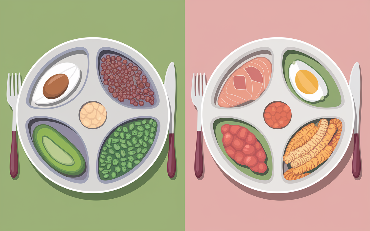 assiette regime Thonon passage aliments equilibres