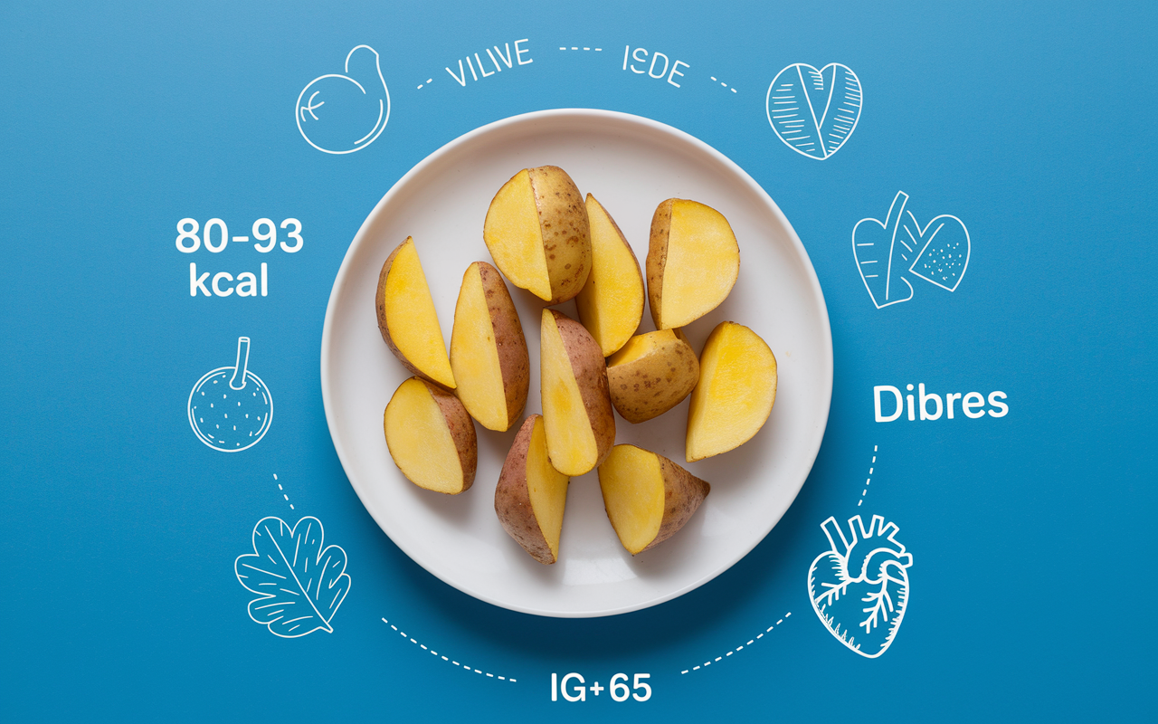Tableau nutrition pomme de terre vapeur régime
