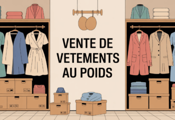 vente de vetements au poids illustration dressing eco cartons