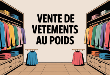 Dressing range vente de vetements au poids