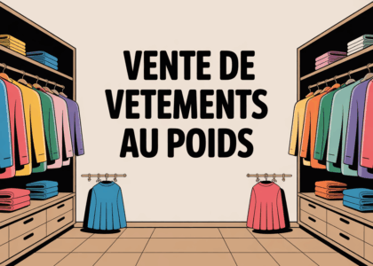 Dressing range vente de vetements au poids