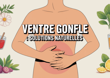 image ventre gonfle solutions naturelles