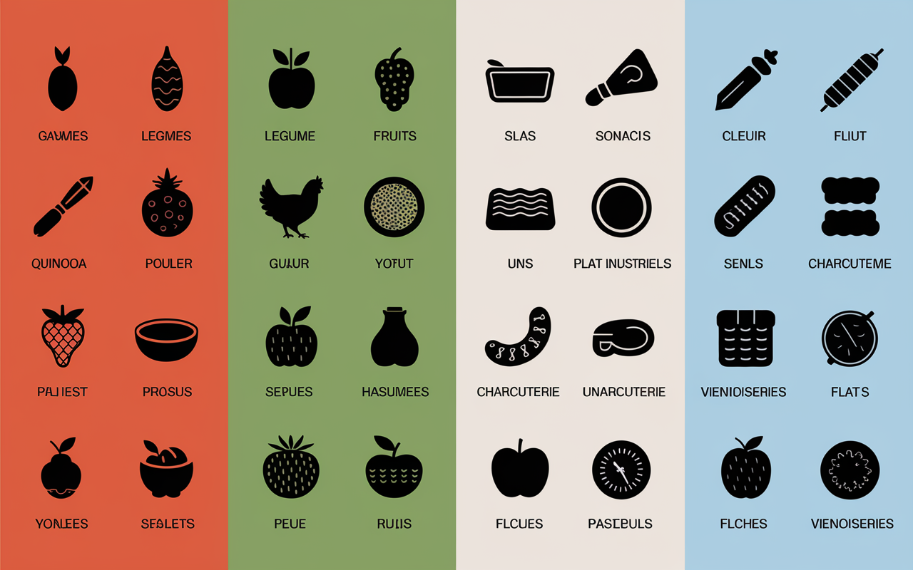 aliments ventre plat bons mauvais