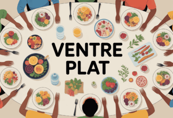 table batch cooking ventre plat hydratation