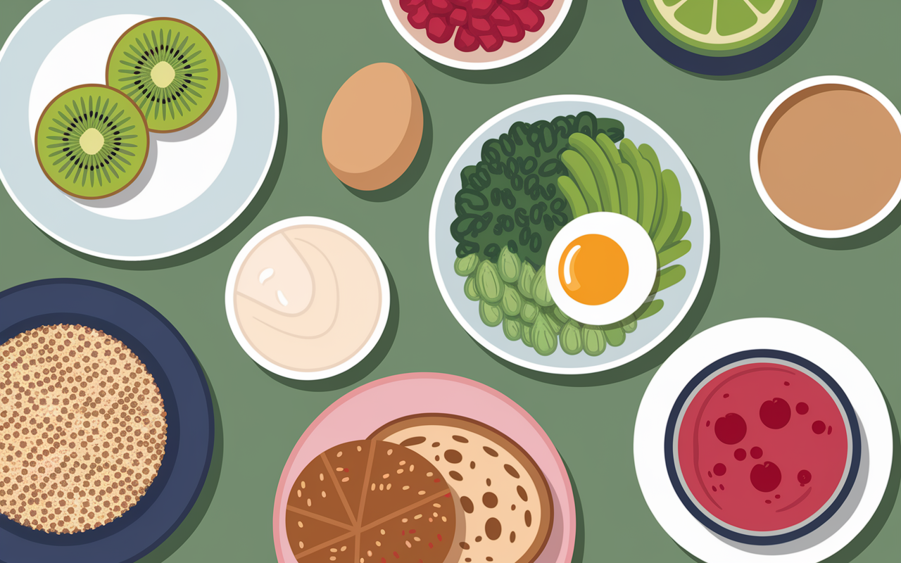 menus ventre plat recettes saines