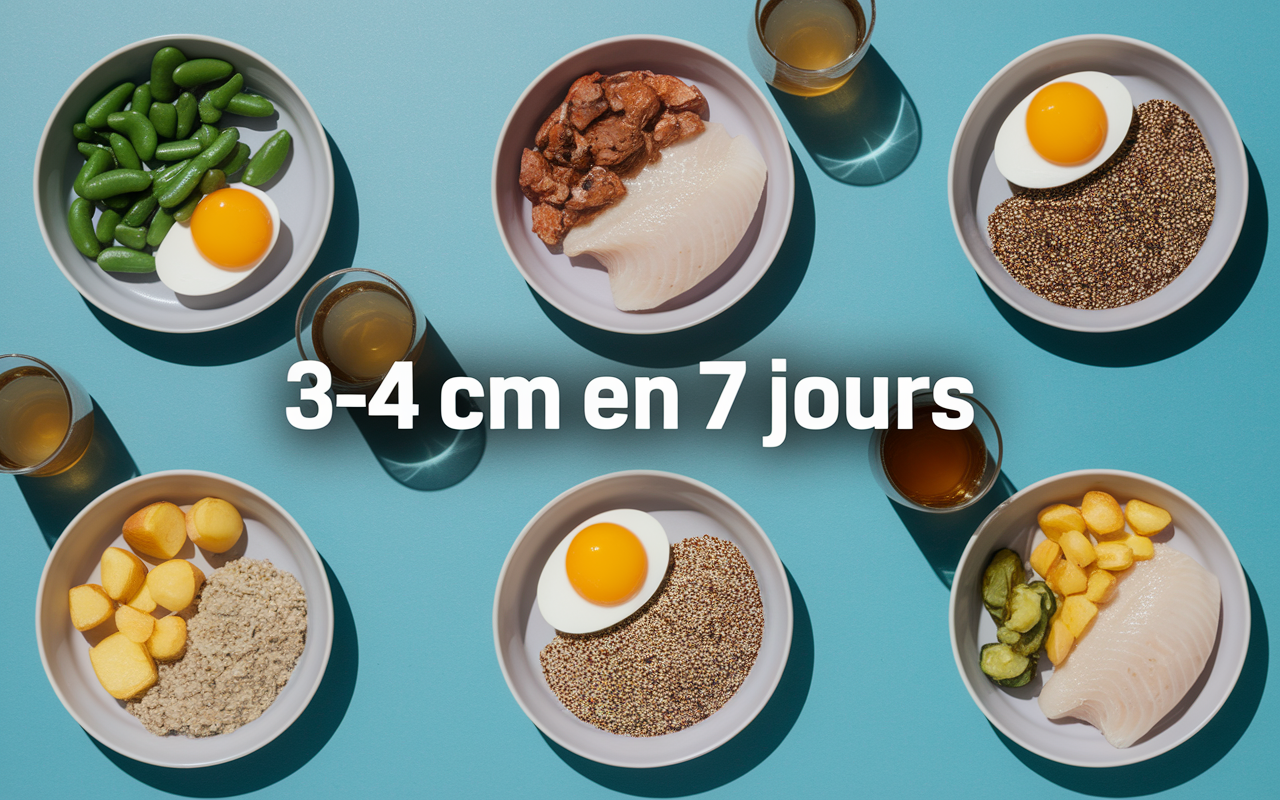 assiettes menu ventre plat 3-4 cm