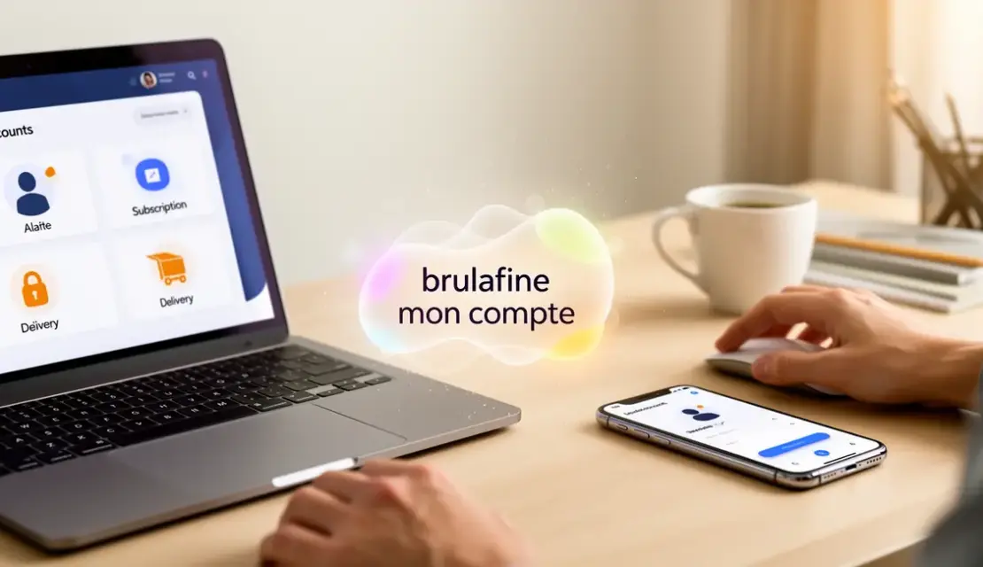 Brulafine mon compte interface ordinateur et mobile