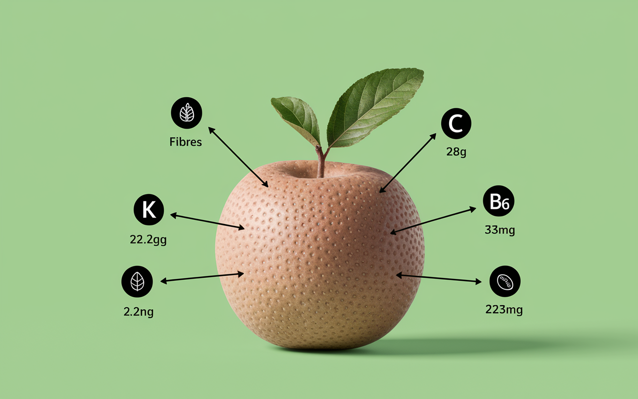 Graphique atouts nutritionnels calories de la pomme de terre