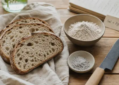 Quel est le meilleur pain pour la sante : pain complet au levain, moins de sel