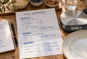 Combien de calories par jour pour maigrir : calcul calories et repères