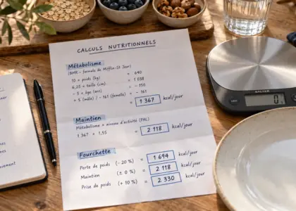 Combien de calories par jour pour maigrir : calcul calories et repères